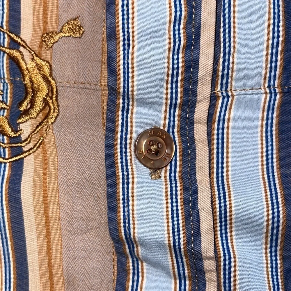 Marithé François Girbaud M&F medium vintage SIGNATURE shirt letter XL